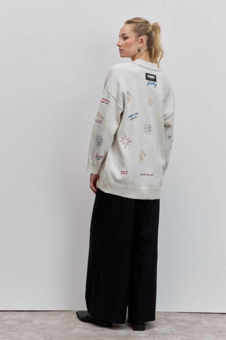 CARDIGAN PUNTO ABA - Imagen 8