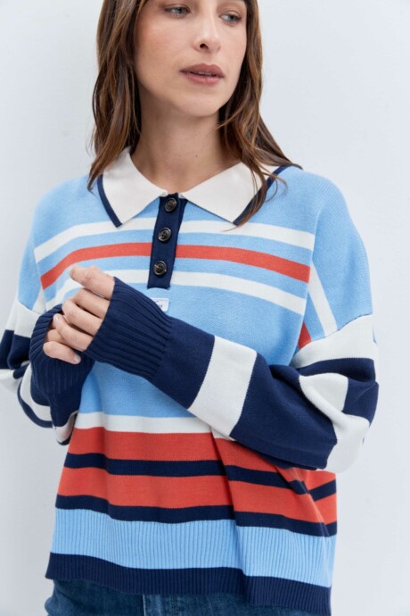 SWEATER PUNTO BEGONIA - Imagen 7