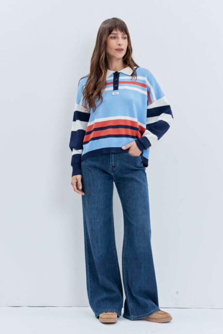 SWEATER PUNTO BEGONIA