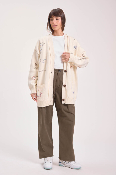 CARDIGAN PUNTO ABA - Imagen 4