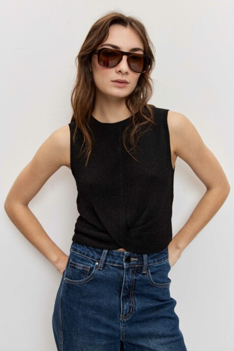 BLUSA TEJIDA LUREX LUANA - Imagen 9