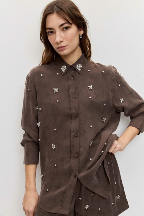 CAMISA APLIQUES TYRA - Imagen 4