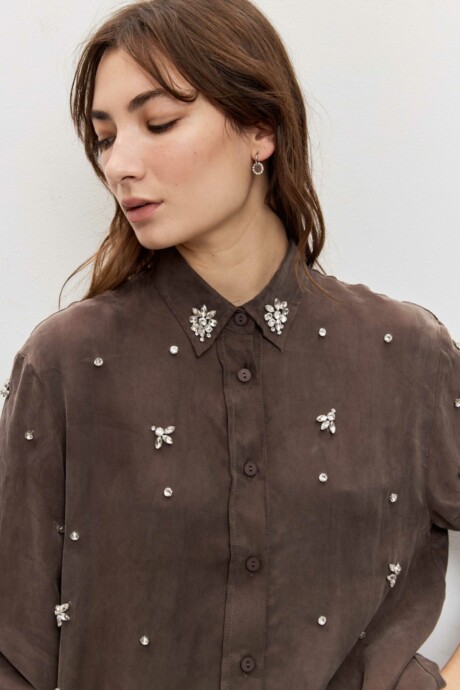CAMISA APLIQUES TYRA - Imagen 7