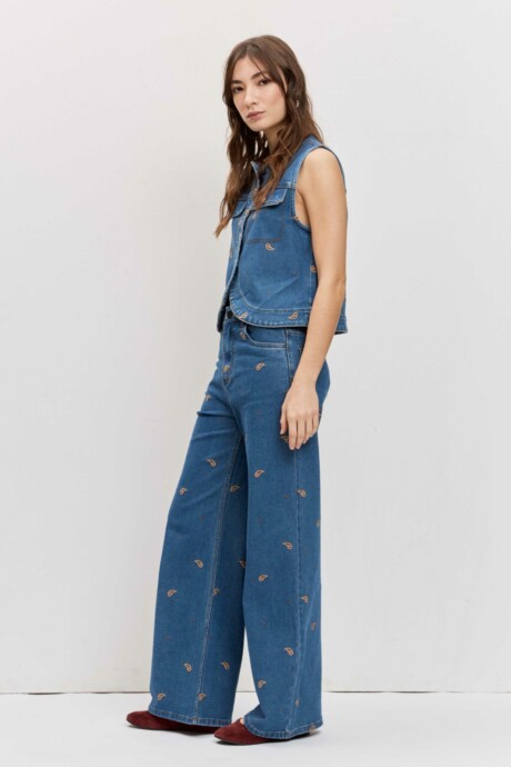 JEAN BORDADOS CHLOE - Imagen 4