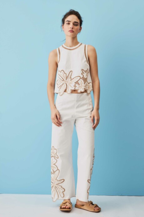 BLUSA BORDADOS EMMA - Imagen 4