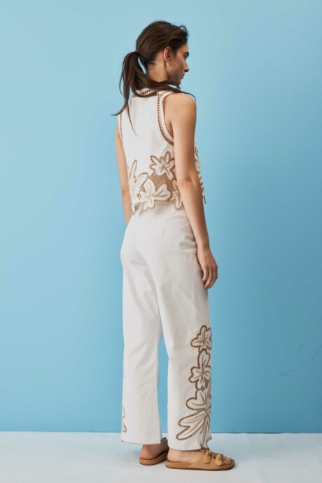 PANTALON BORDADO SASHA - Imagen 7