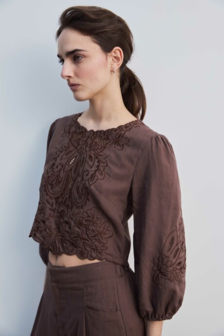 BLUSA APLIQUES ANGIE - Imagen 8