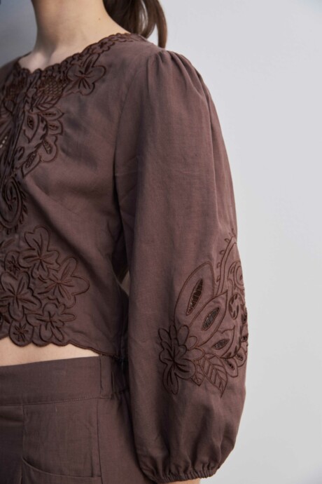 BLUSA APLIQUES ANGIE - Imagen 9