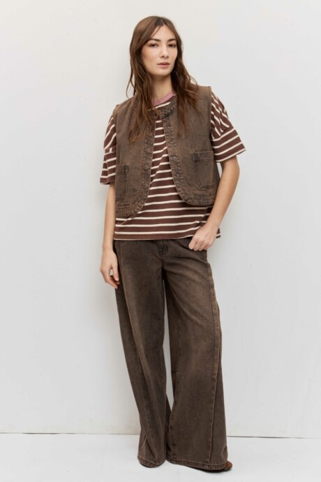 CHALECO DENIM AROA