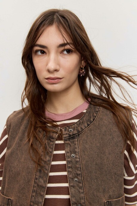 CHALECO DENIM AROA - Imagen 7