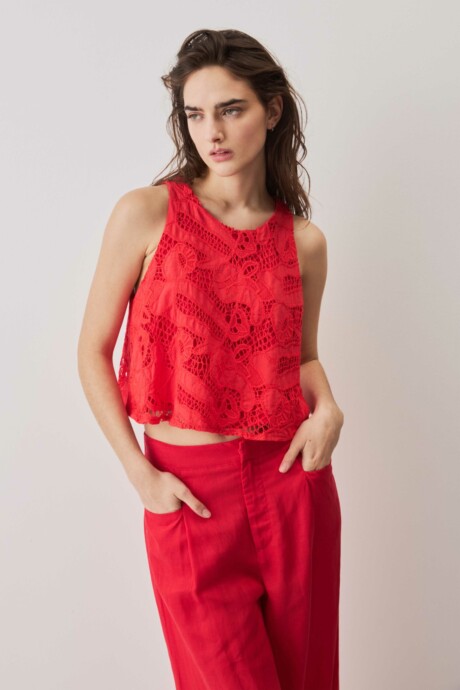 BLUSA BRODERIE EVELIA - Imagen 4