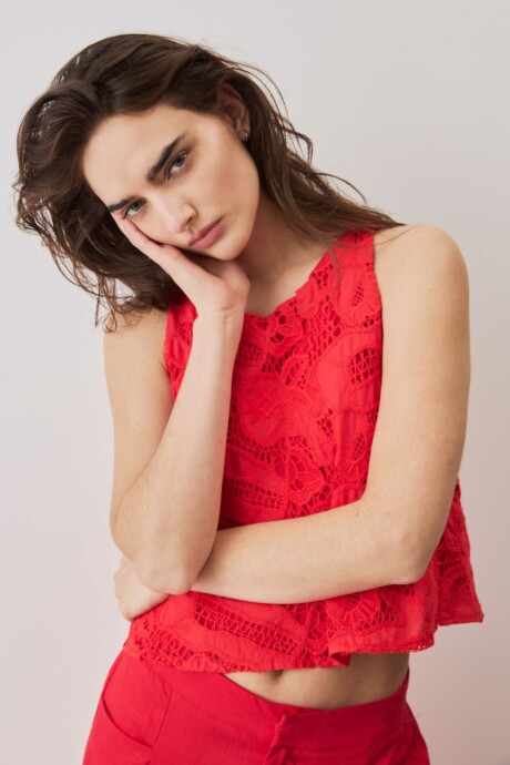 BLUSA BRODERIE EVELIA - Imagen 3