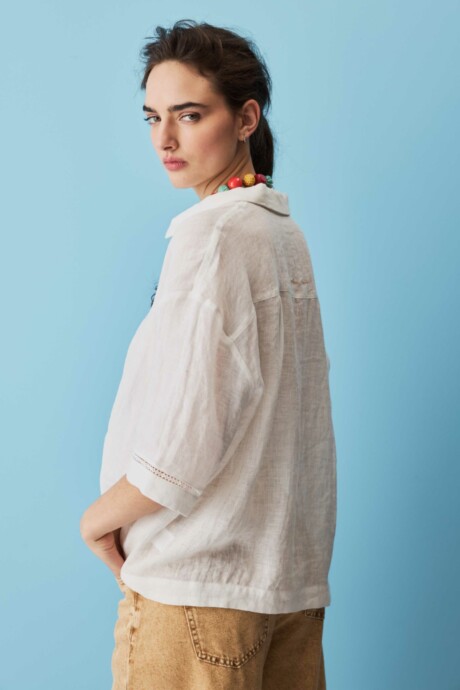 CAMISA LINO LILIA - Imagen 10