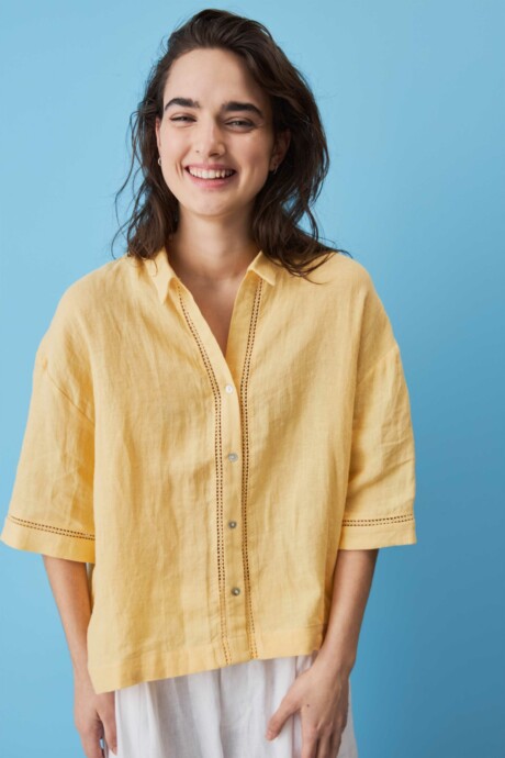 CAMISA LINO LILIA - Imagen 6