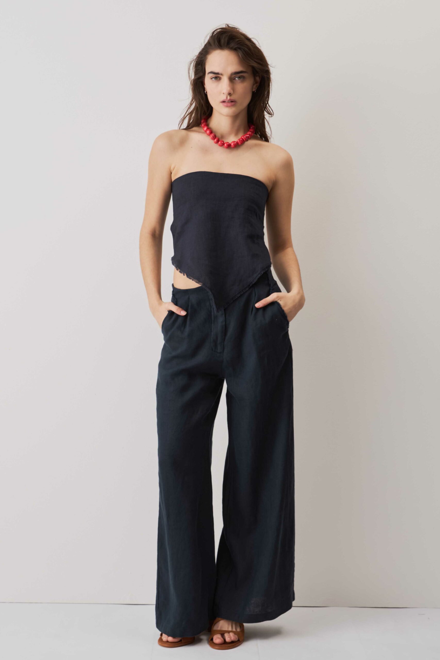 CBLM001S7_0001_CBLM001S7, PAM236DS7 (37) BLUSA STRAPLESS NIRA - Imagen 1