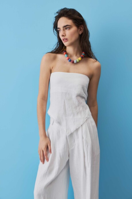 BLUSA STRAPLESS NIRA - Imagen 10