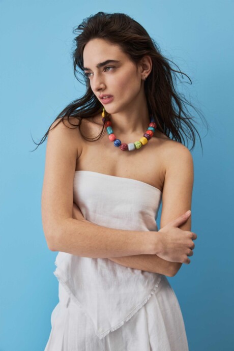 BLUSA STRAPLESS NIRA - Imagen 5